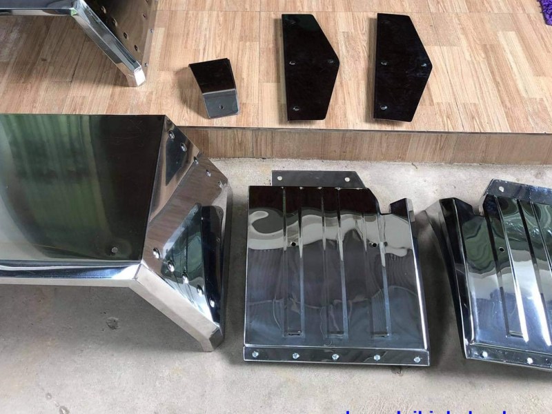 Vè chắn bùn trước Kia K165 K3000 Vè chắn bùn Inox K250 K200